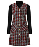 Joe Browns - Check Pinafore Dress