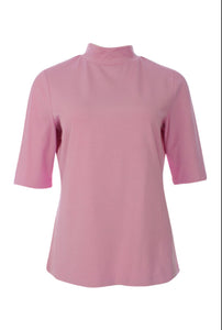 Kenny S -Pink Crew Neck Top