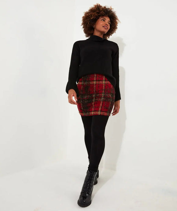 Joe Browns - Charming Check Skirted Leggings