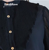 Rant & Rave -'Louella’ Black Blouse