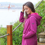 Rant & Rave -'Aoife' Cerise Pink Raincoat