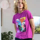 Rant & Rave -'Riley' Magenta Tee