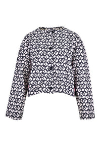 Kenny S - ‘Coco' Navy Print Jacket