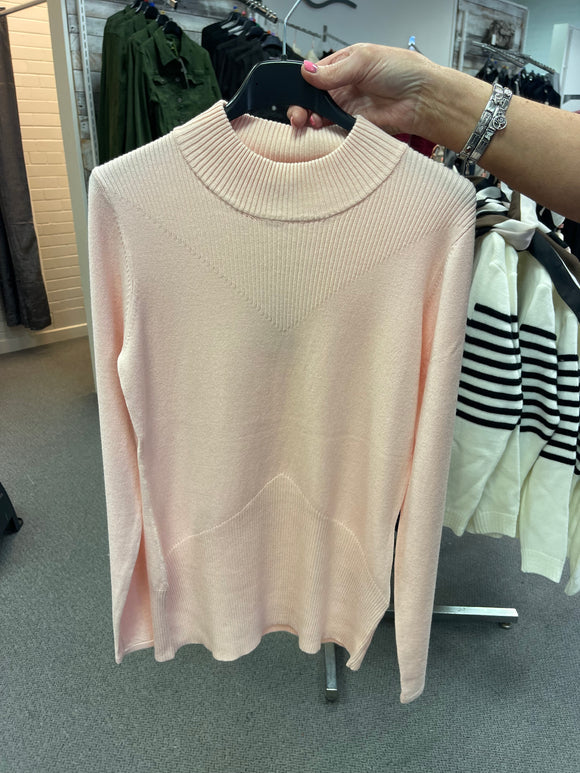 Marble - Soft Pink Turtle Neck Knit (7528-120)