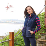 Rant & Rave -'Mabel' Navy Borg Gilet