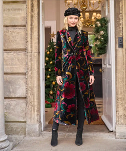 Joe Browns - Statement Boutique Printed Velvet Coat