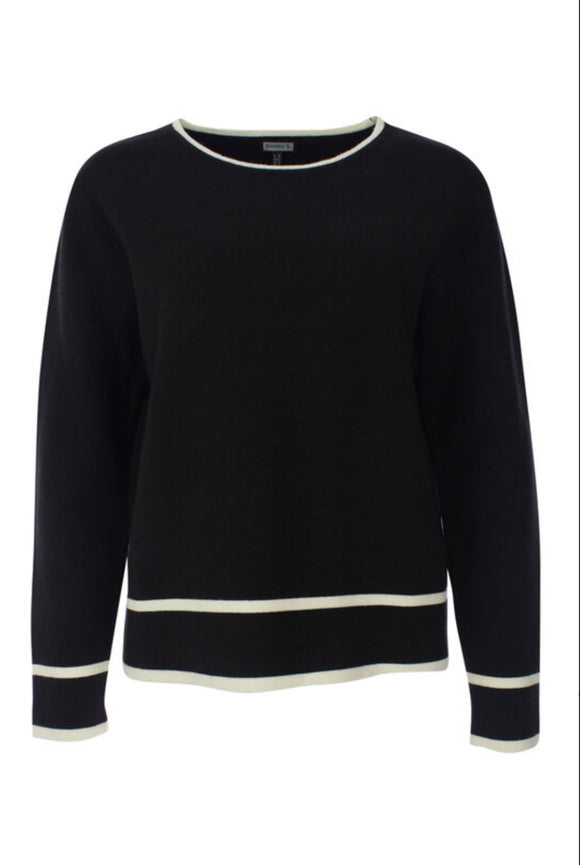 Kenny S - Black Stripe Knit