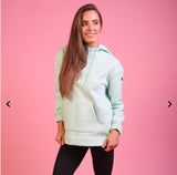 Rant & Rave ‘Michelle’ Mint Lined Hoodie