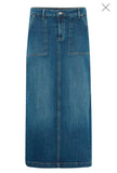 b young - ‘Bykomma’ Denim Skirt