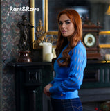 Rant & Rave -'Nicole' Blue Jumper