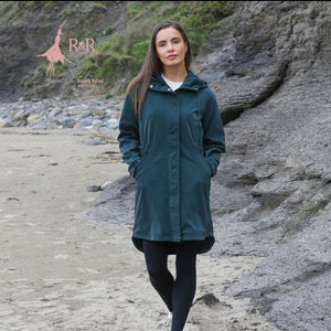 Rant & Rave -'Aoife' Green Raincoat