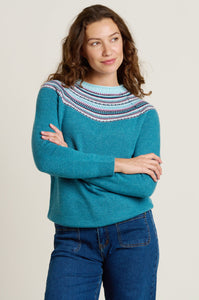 Brakeburn - Fairisle Knitted Crew Neck.